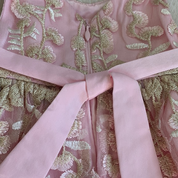 NWOT American Princess 6M Pink/Gold Rhinestone Dress Gorgeous💖Matching Bloomers - Picture 11 of 14